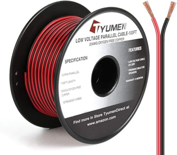 Tyumen Cable de extensión de 100 pies calibre 20 2_1