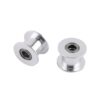 Polea loca de aluminio para correa dentada 5 unidades GT2