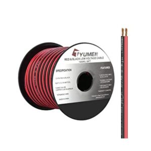 TYUMEN Cable eléctrico de 50 pies calibre 162 cable de_1