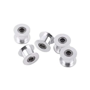 Polea loca de aluminio para correa dentada 5 unidades GT2