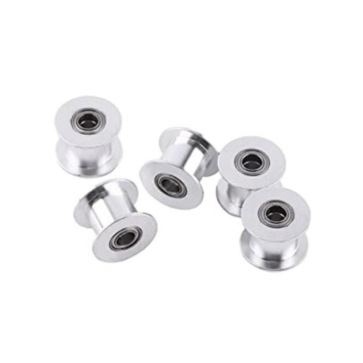Polea loca de aluminio para correa dentada 5 unidades GT2