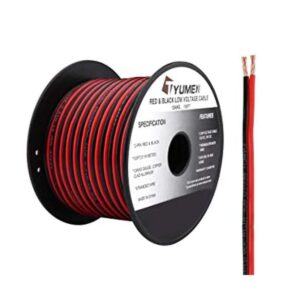 TYUMEN Cable eléctrico de 100 pies calibre 122 2 pines_1