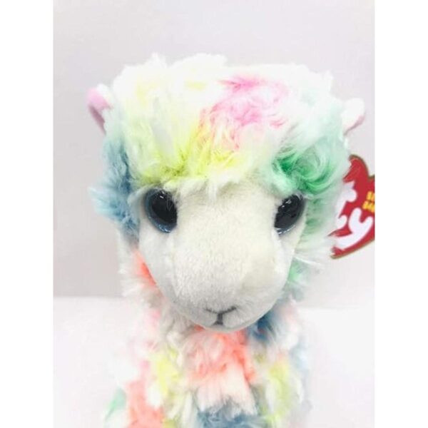 Ty Beanie Babies LOLA Multicolor Llama reg_4