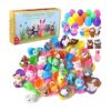 Paquete de 24 huevos de Pascua rellenos con mini animales