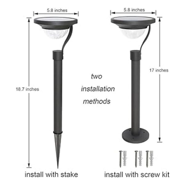 Twinkle Star Luces solares para exteriores 50 lúmenes