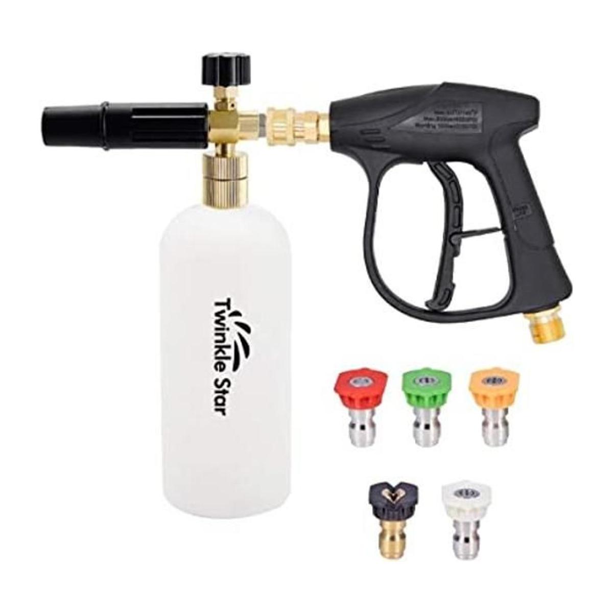 Twinkle Star Pistola de lavado a presión lanza de espuma