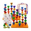 Twinkle me Juego de juego de mesa de clavijas 48_1