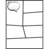 Cómics en blanco Juego de 2 Crea tus propios cómics y