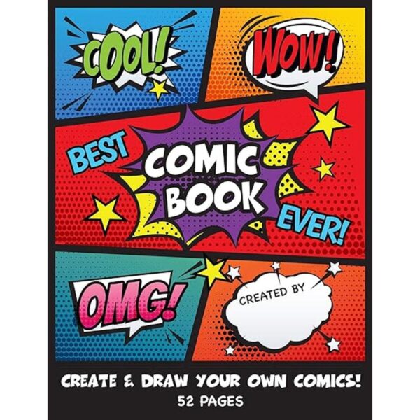 Cómics en blanco Juego de 2 Crea tus propios cómics y