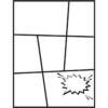 Cómics en blanco Juego de 2 Crea tus propios cómics y