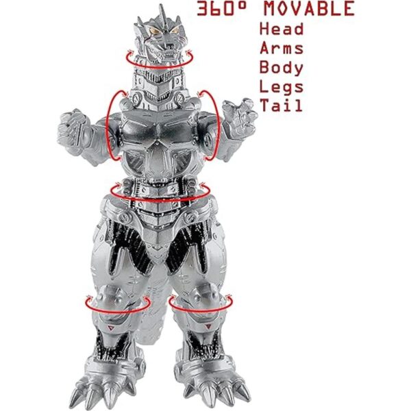 TwCare Juego de 2 juguetes Mecha Godzilla Earth_5