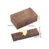 Tvoip 70 sellos de alfabeto de madera letras decorativas
