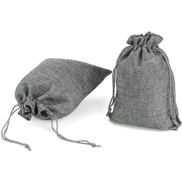 Tvoip 30 bolsas de arpillera con cordón bolsas de regalo