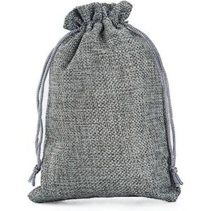 Tvoip 30 bolsas de arpillera con cordón bolsas de regalo
