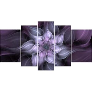 TutuBeer 5 paneles de Bauhinia Redbud chino púrpura flor