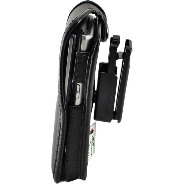 Turtleback Funda para LG Exalt LTE VN220 4G piel con_5