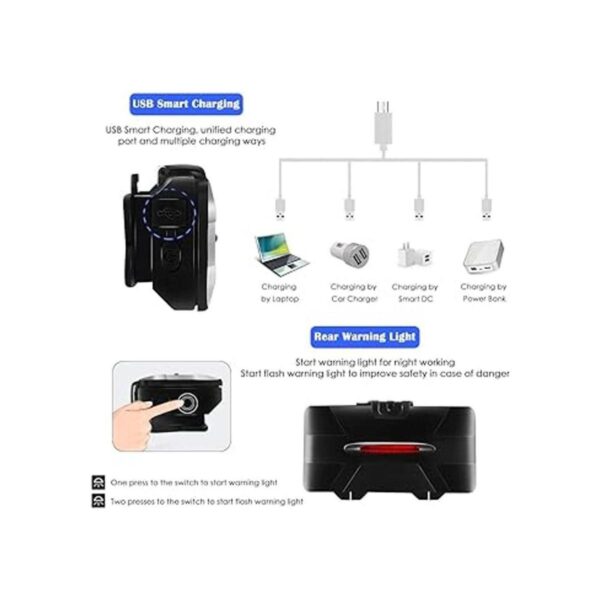 Tupwaid Linterna LED impermeable de 18000 lúmenes 8_5