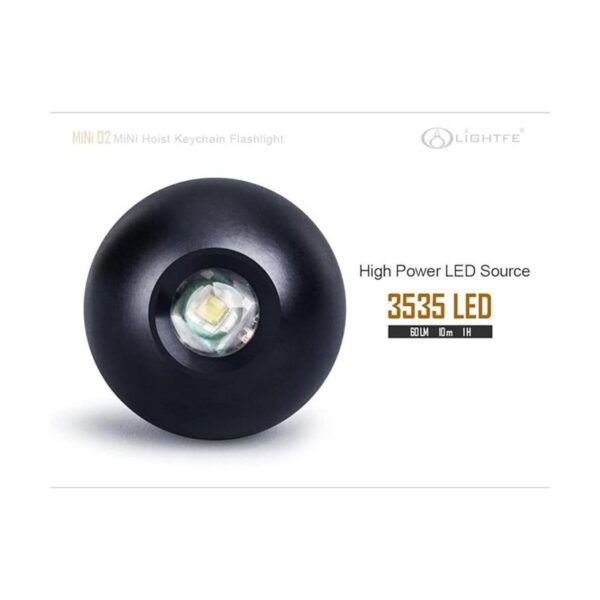 LIGHTFE Linterna Mini reflejo portátil llavero ornamento