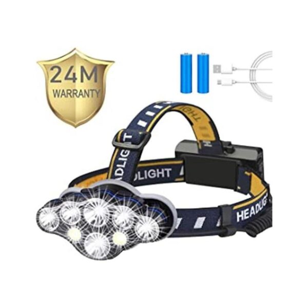 Tupwaid Linterna LED impermeable de 18000 lúmenes 8_1