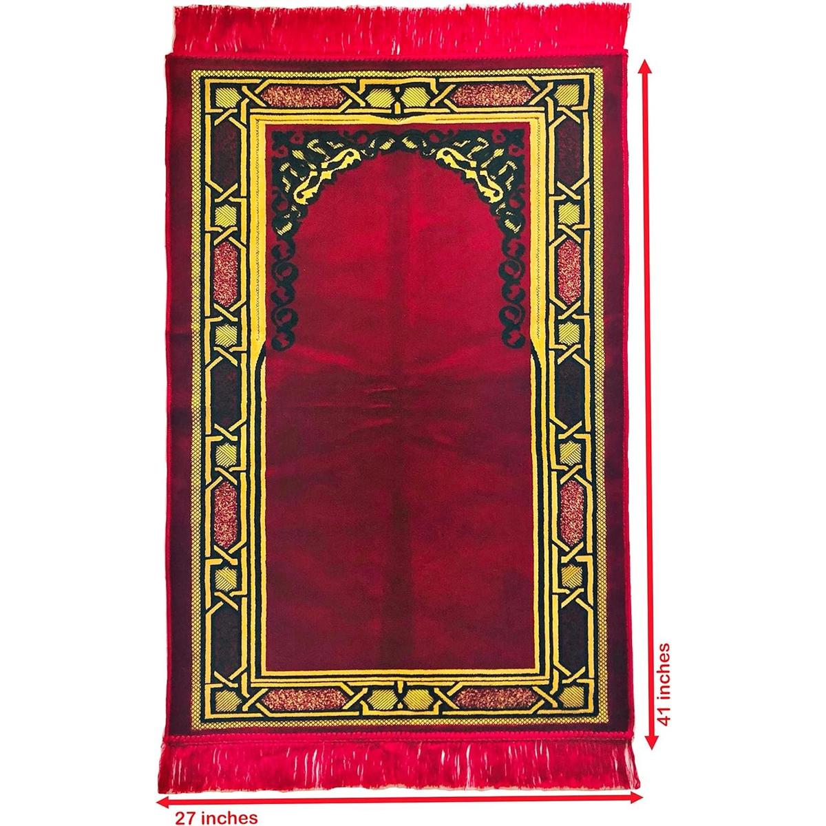 Janamaz Sajda Alfombra de oración musulmana turca