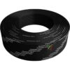 Cable de teléfono de 300 pies redondeado negro 328.1 ft_3