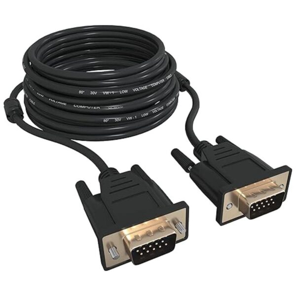 Cable VGA de 15 pines cable de vídeo de 15 pines 15 pies_1