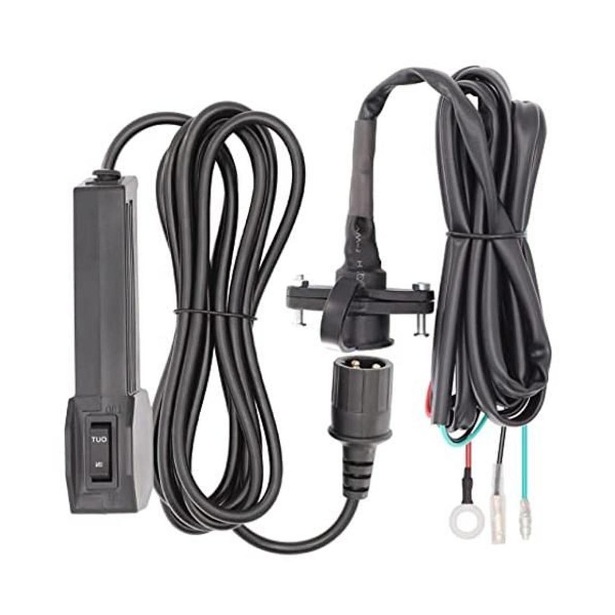 TuoLauthon Kit de control remoto manual con cable de 12 V