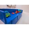 Tub Topper Estante de juego protector contra salpicaduras