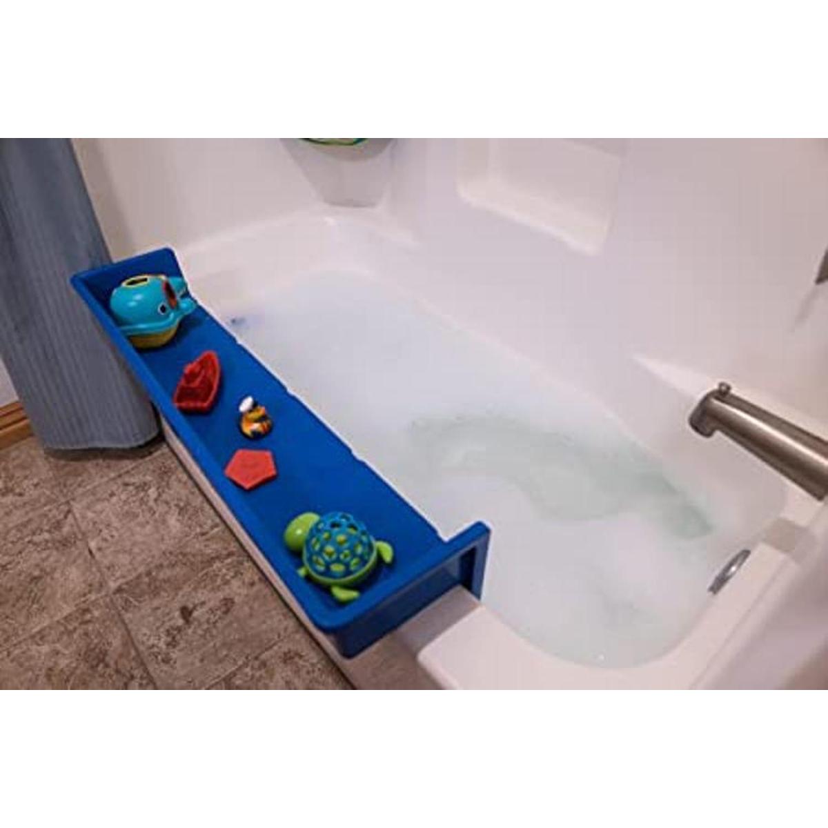 Tub Topper Estante de juego protector contra salpicaduras