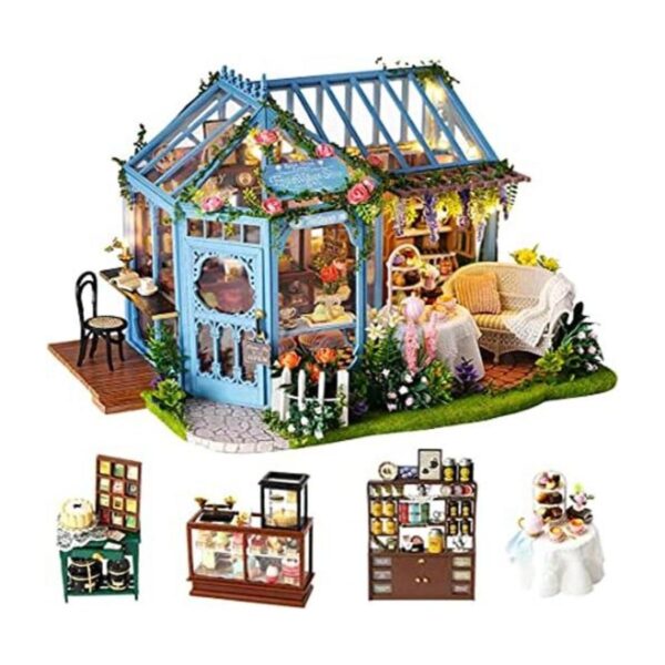 TuKIIE Kit de muebles de casa de muñecas en miniatura_1