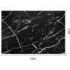 Juego de 4 manteles individuales de mármol impermeables_3