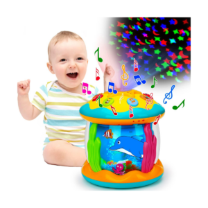 Juguetes para bebés de 6 a 12 meses proyector musical 4_1