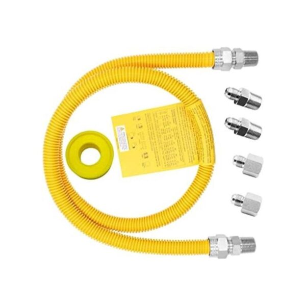 MCAMPAS Kit de conector de manguera flexible de cocina de_1