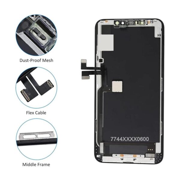 Reemplazo de pantalla OLED suave para iPhone 11 Pro Max de