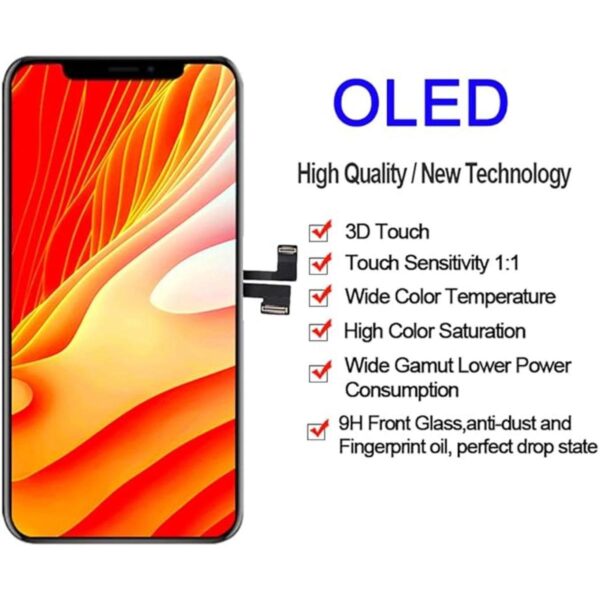 Reemplazo de pantalla OLED suave para iPhone 11 Pro Max de