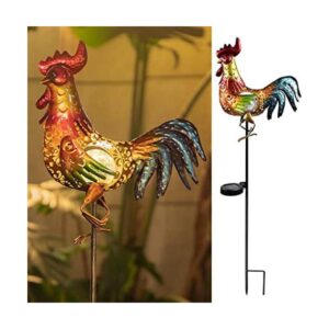 Tryme Luces solares decorativas para exteriores gallo_1