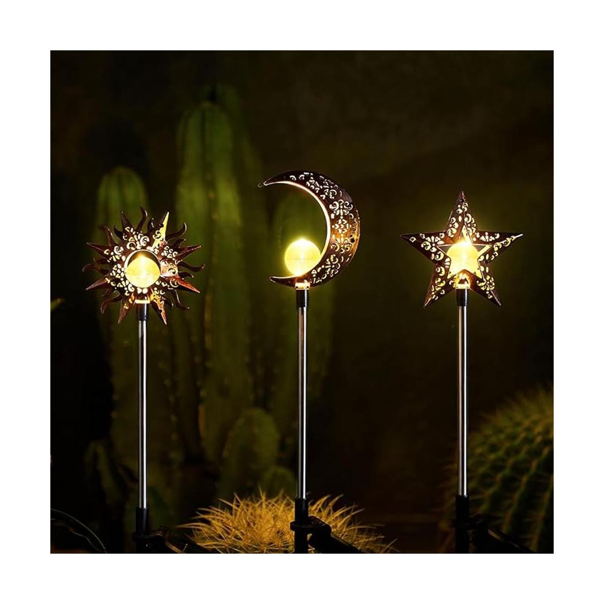 Tryme Luces solares para decoración de jardín al aire