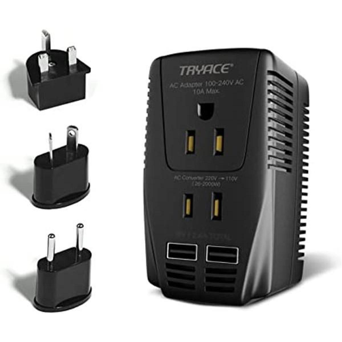 Convertidor de voltaje mejorado de 2000 W 220 V a 110 V