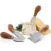 Rústico Farmhouse Gourmet Queso Queso Cuchillos y servir_1