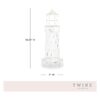 Twine 5599 Faro de corcho para vino y accesorio de cocina