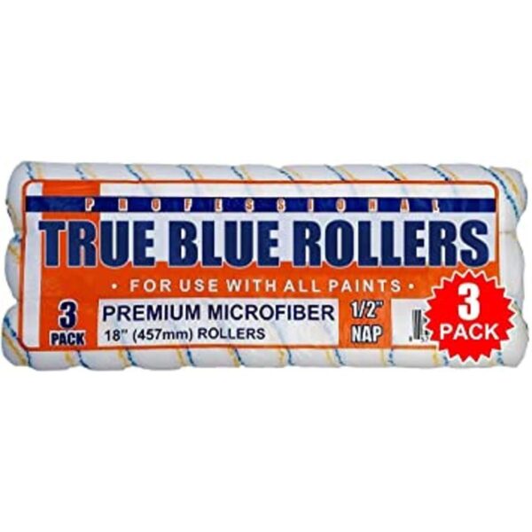 True Blue Cubiertas profesionales de rodillo de pintura de