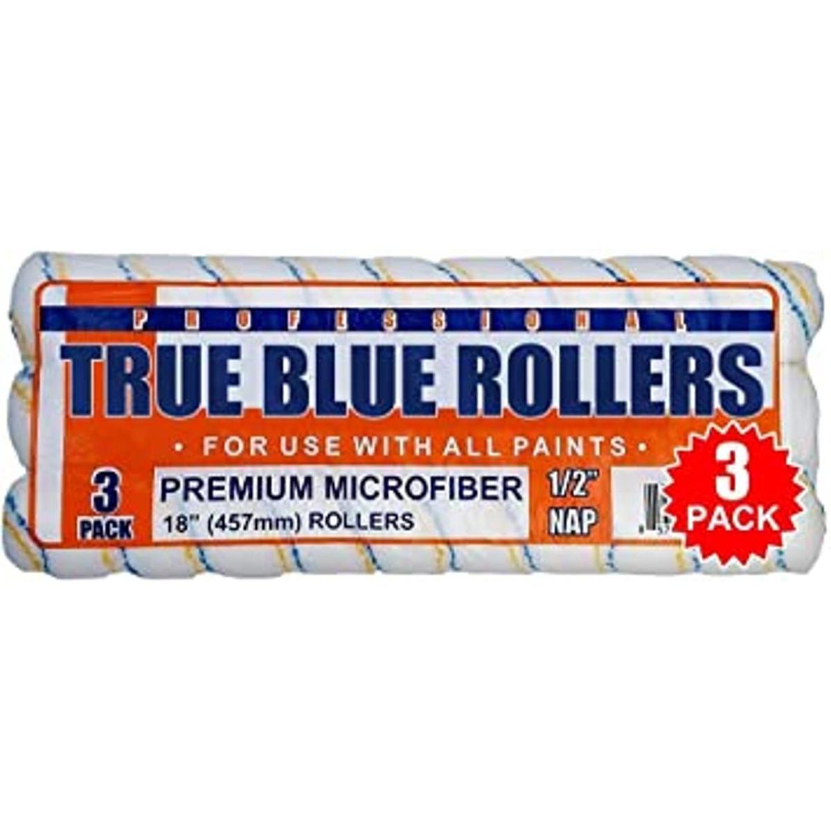 True Blue Cubiertas profesionales de rodillo de pintura de