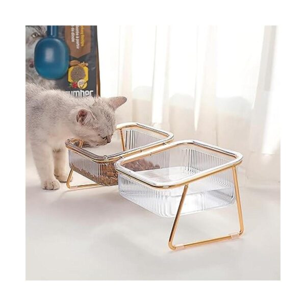 Cuencos elevados para gatos cuencos de 5.5 pulgadas para