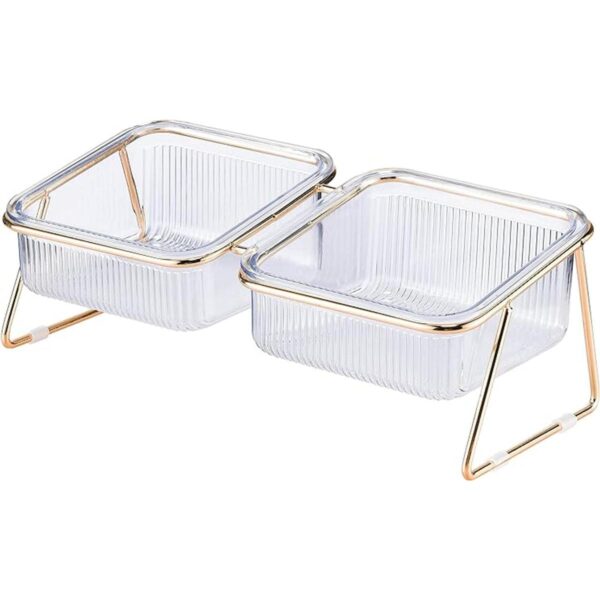 Cuencos elevados para gatos cuencos de 5.5 pulgadas para