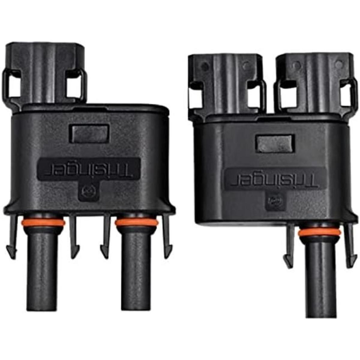 Trisinger Conector solar IP68 impermeable 1500 V de cobre