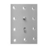 DuraHook Gancho curvado para tablero de clavijas plateado_5