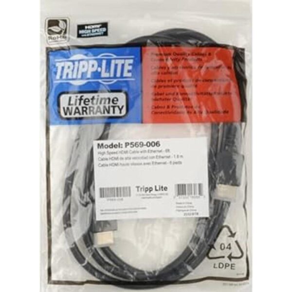 Tripp Lite Cable HDMI de Alta Velocidad con Ethernet_3