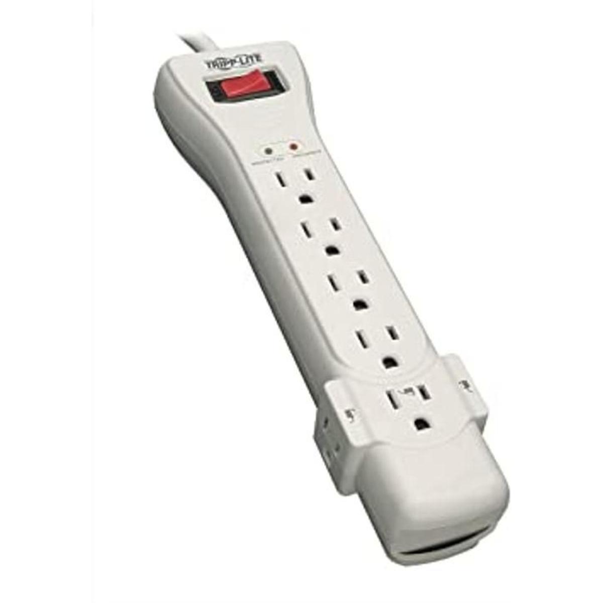 Tripp Lite Regleta protectora contra sobretensiones de 7
