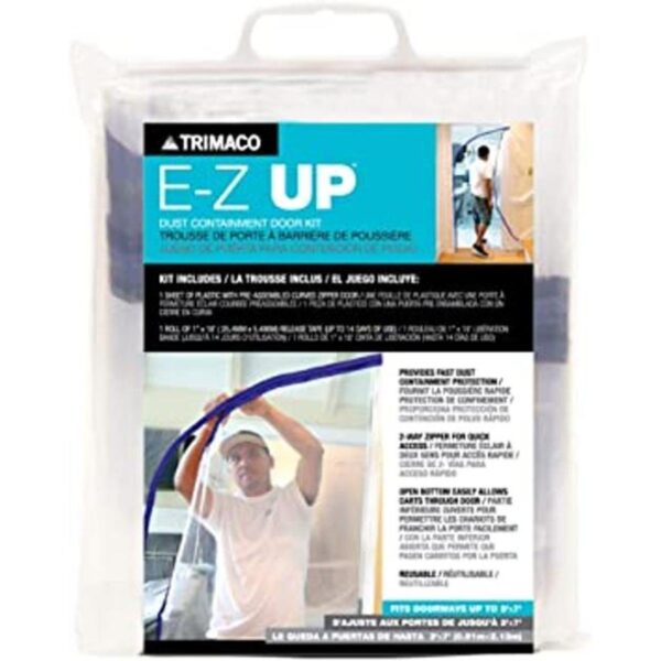 Trimaco 54740 EZ Up Kit de puerta antipolvo_1