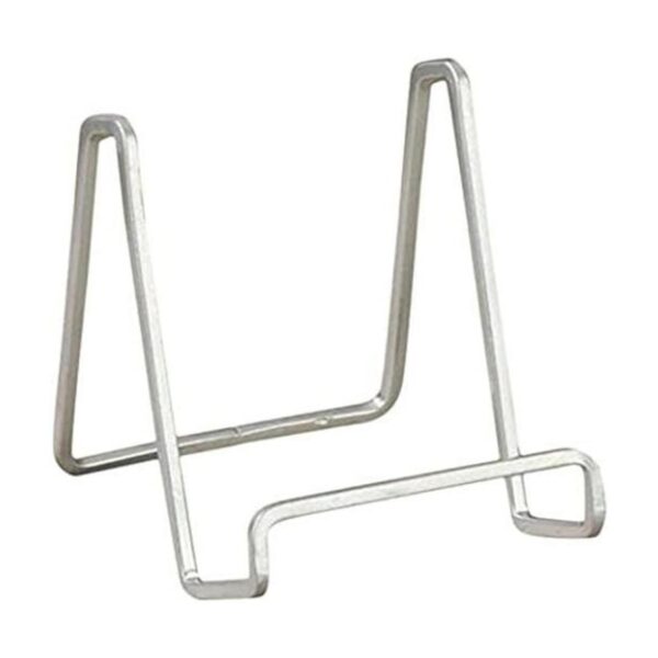 Tripar Soporte de alambre cuadrado plateado de 6 pulgadas_1